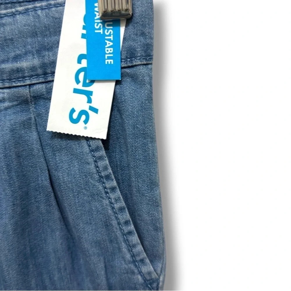 437 Carter’s | NWT Boys Blue Cotton Pull-On Pants with Adjustable Waist (Size 8)
